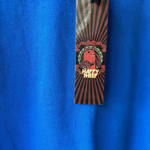 HAPPY SHEEP Crew Neck Cotton Sweater! NWT! - Picture 5 of 6